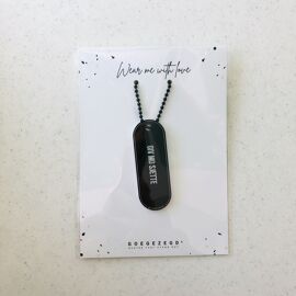 Sleutelhanger Giv mo sjette / Goegezegd